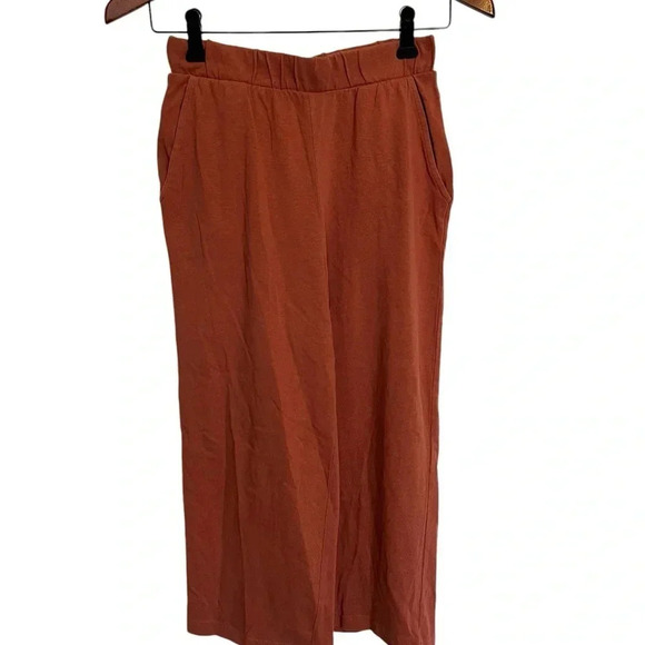 Zara terra cotta capri pants - Picture 1 of 7